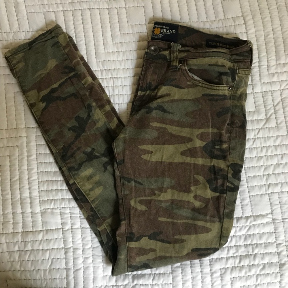 Lucky Brand Camo Jeans